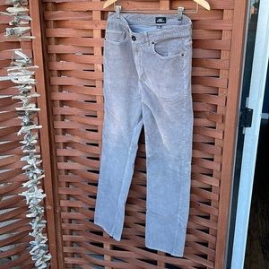 O’Neill corduroy grey mens pants size 32
